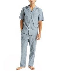 Nautica Men's Striped Poplin Pajama Pants