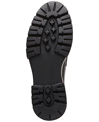 Steve Madden Men's Akkron Leather Lug-Sole Penny Loafers