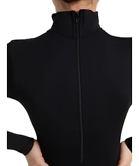 Capezio Long Sleeve Turtleneck Leotard w/ Snaps - Girls