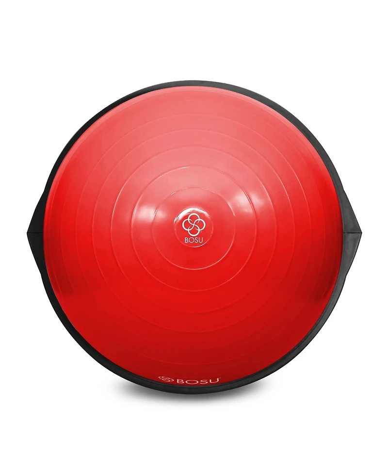 Bosu 26 Inch Yoga Sports Pro Balance Trainer Ball Exercise Equipment, Red/Black