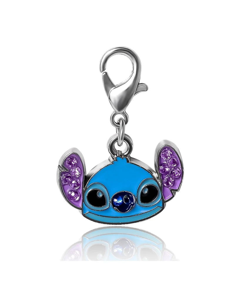 Disney Stitch Interchangeable Diy Charm Necklace Set - Giftable Ohana, Angel, Stitch, Scrump