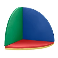 ECR4Kids SoftZone All-Around Activity Mat, Assorted, 4-Piece