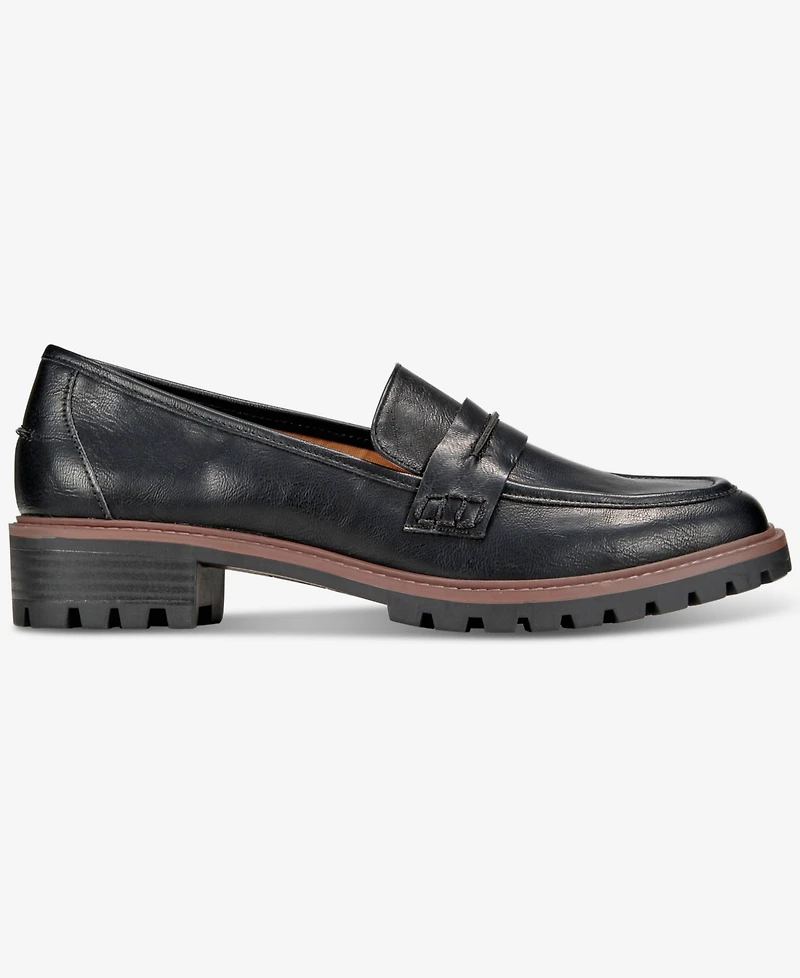 Style & Co Women's Wandaa Slip-On Lug Loafer Flats, Created for Macy's
