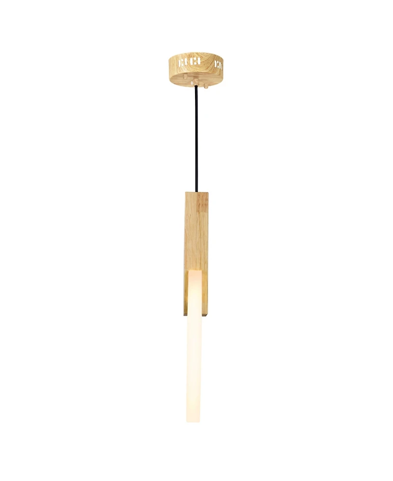 Cwi Lighting 12" Metal Anello Led Mini Pendant