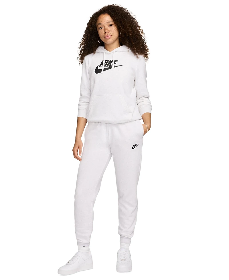 Nike Women's Sportswear Club Fleece Logo Pullover Hoodie