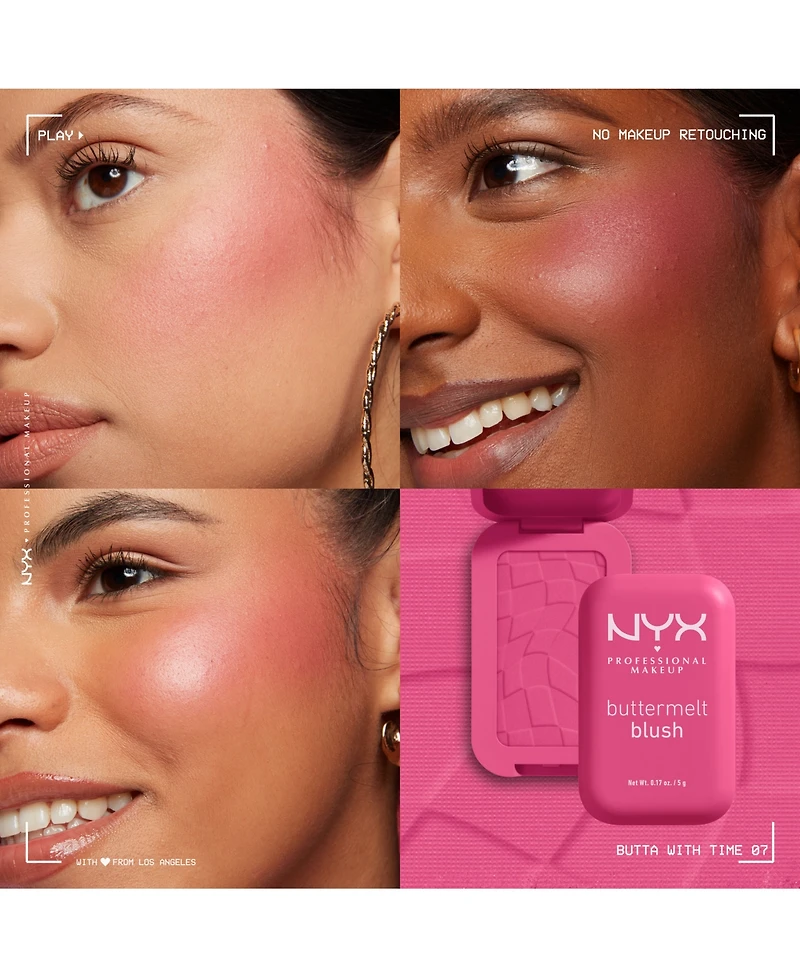 Nyx Professional Makeup Buttermelt Blush