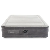 Intex 18" Inflatable Elevated Air Mattress Bed w/Built In Pump, King (2 Pack)