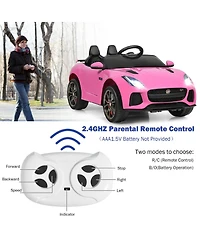 12V Jaguar F-Type Svr Licensed Kids Ride On Car Motorized Vehicle w/ MP3