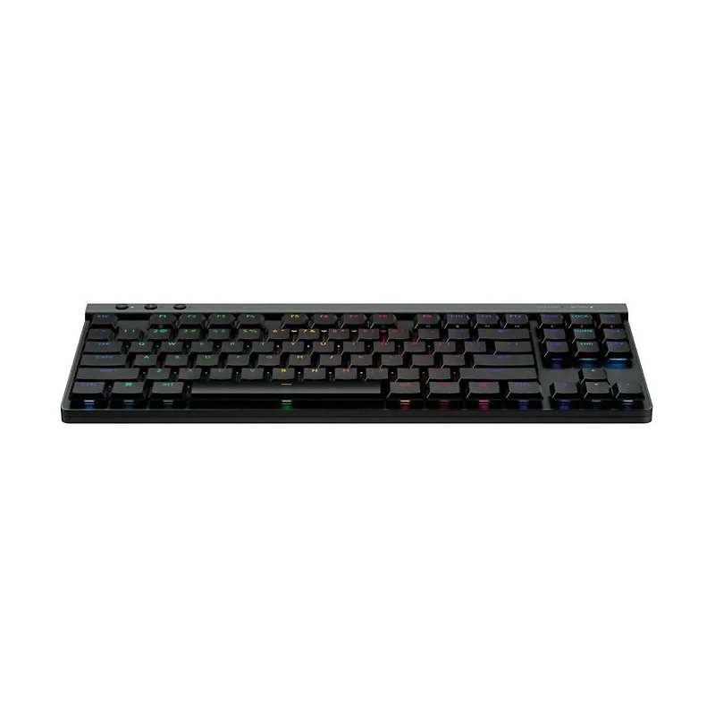 Logitech G515 Lightspeed Tenkeyless Wireless Low Profile Gaming Keyboard with Tactile Switches - Black