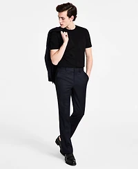 Hugo by Hugo Boss Men's Modern-Fit Wool Blend Suit Pants