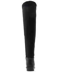 Aldo Women's Aahliyah Almond-Toe Knee-High Zip Boots
