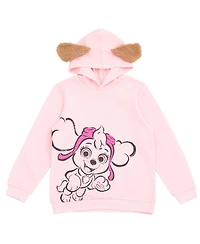 Paw Patrol Little Girls Fleece Cosplay Pullover Hoodie and Jogger Pants Outfit Set to (2T - 10-12