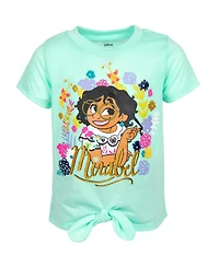 Encanto Girls Mirabel T-Shirt and Shorts Outfit Set