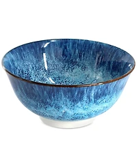 Elama Double Bowl 16 Pc. Dinnerware Set, Service for 4