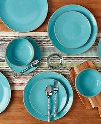 Infuse 12 Pc. Stoneware Dinnerware Set, Service for 4