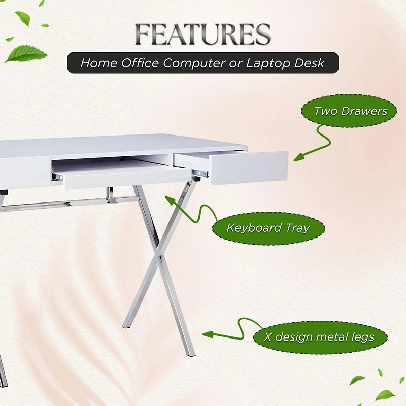 Kings Brand Furniture Contemporary Style Home & Office Desk