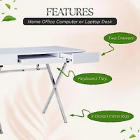 Kings Brand Furniture Contemporary Style Home & Office Desk