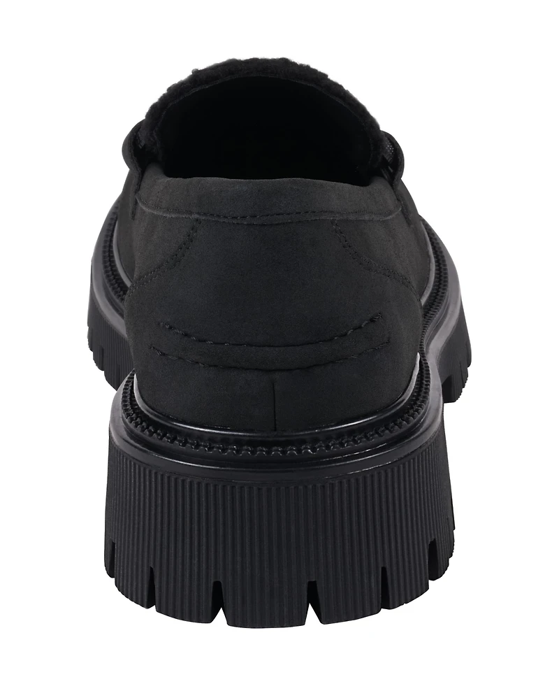 Gc Shoes Women's Vince Shearling Lug Sole Loafers