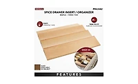 Rev-a-Shelf 22'' Kitchen Drawer Organizer Insert Spice Rack Three-Tier, 4SDI-24