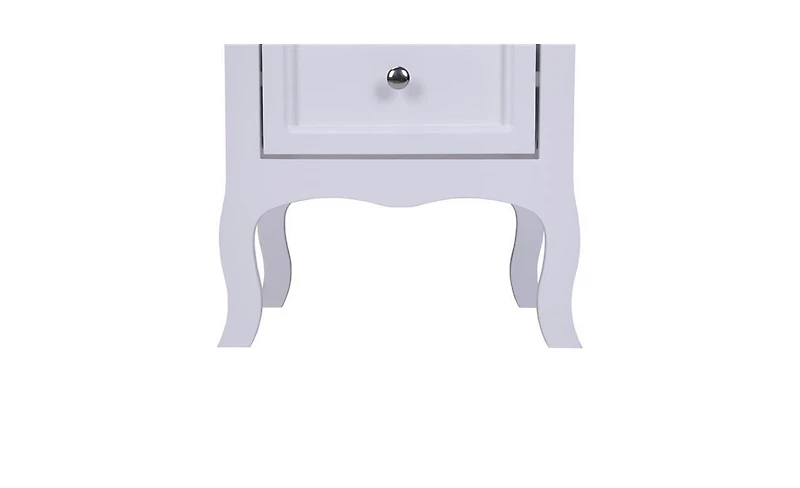 Slickblue 2-Piece Country Style Two-Tier Night Tables Set