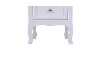 Slickblue 2-Piece Country Style Two-Tier Night Tables Set