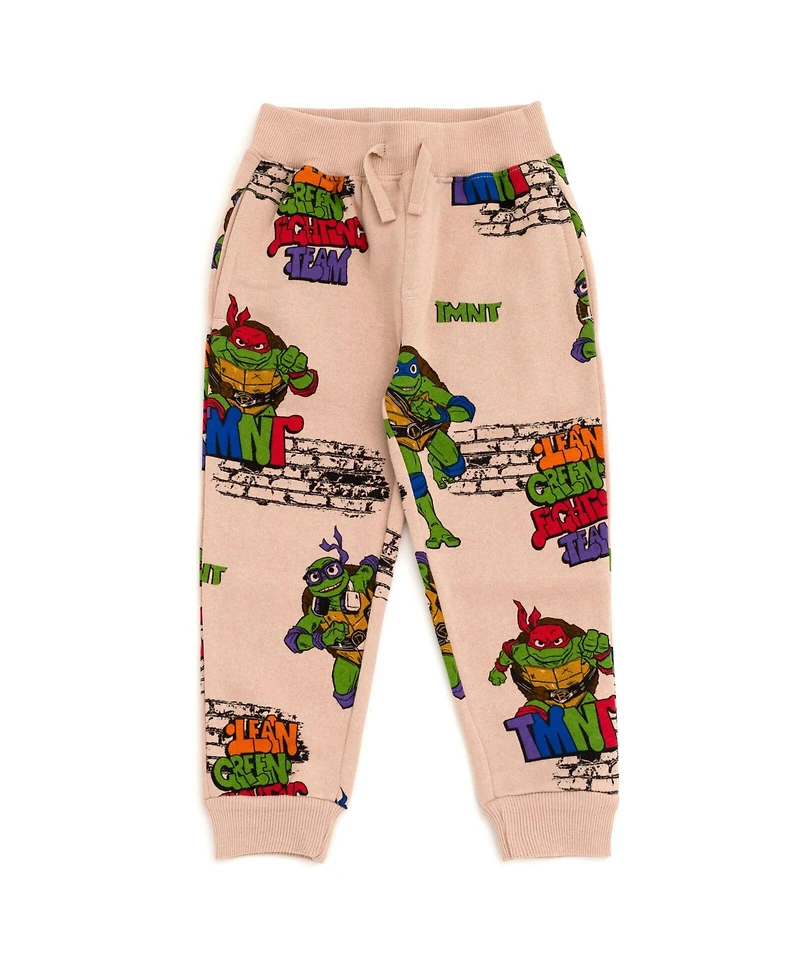 Teenage Mutant Ninja Turtles Fleece Sweatshirt and Pants Outfit Set Infant to Big Kid Sizes (12 Months - 14-16)