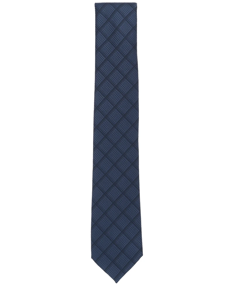 Alfani Men's May Grid Tie, Created for Macy's