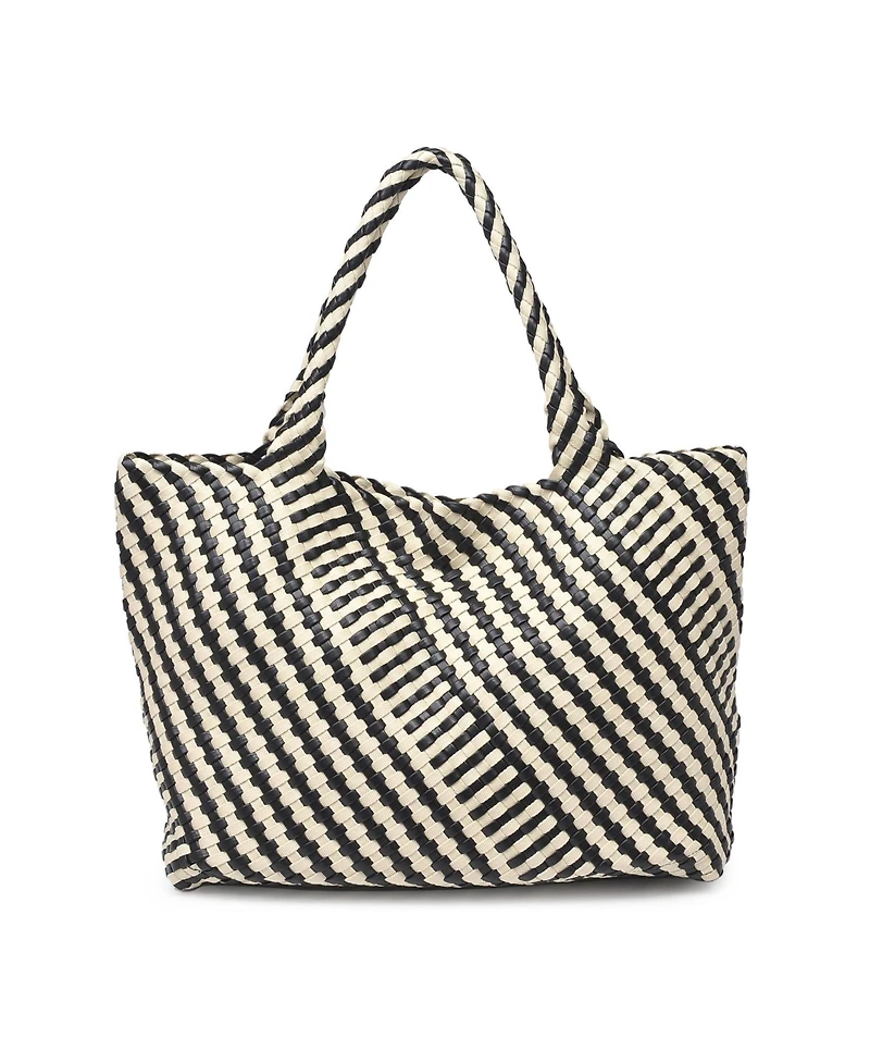 Moda Luxe Solana Woven Tote