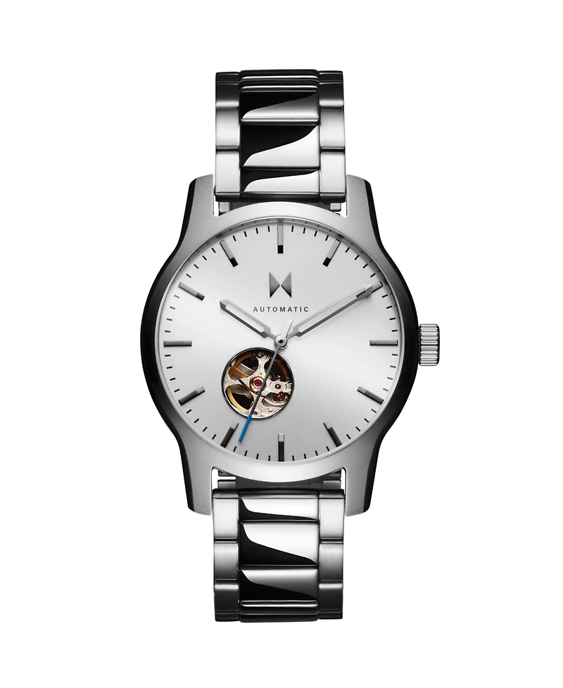 Mvmt Men's Classic Ii Automatic Silver-Tone Stainless Steel Watch 42mm