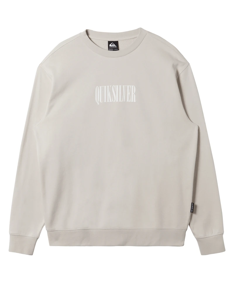 Quiksilver Men's Graphic Crew Long Sleeve Sweatshirt