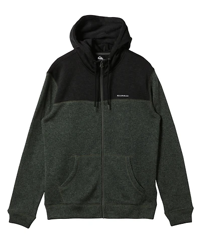 Quiksilver Men's Keller Block Zip Long Sleeve Hoodie