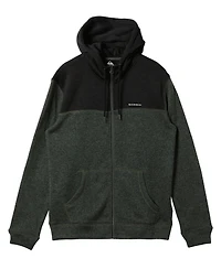 Quiksilver Men's Keller Block Zip Long Sleeve Hoodie