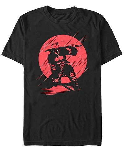 Fifth Sun Men's Silhouette Deadpool Short Sleeve T-Shirt