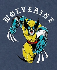 Fifth Sun Men's Marvel Wolverine Homeslice Short Sleeve T-Shirt