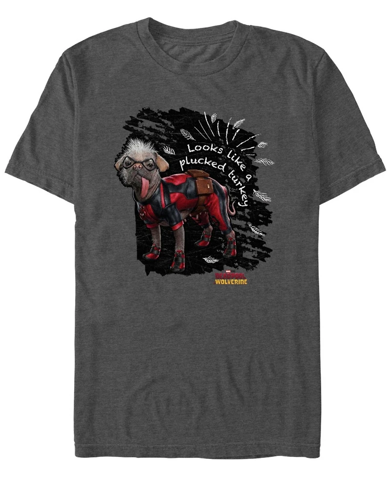 Fifth Sun Men's Looks Like A Plucked Turkey Short Sleeve T-Shirt