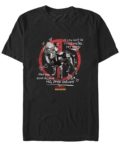 Fifth Sun Men's Dont Deserve This Unicorn Short Sleeve T-Shirt