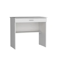 Storage Storage Desk, Spacious Stylish with Drawer and Shelf