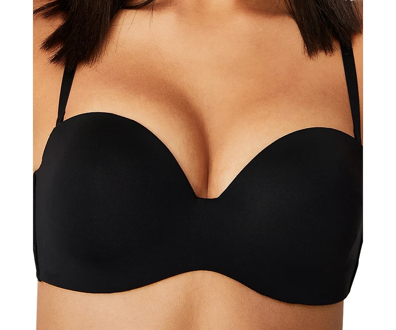 Cotton On Women's Everyday Strapless Lightly Lined T-Shirt Bra