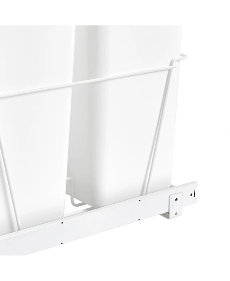 Rev-a-Shelf Double Pullout Kitchen Cabinet 27 qt. Trash Can, Rv-15PB-2 S