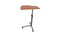 Slickblue Home Use Multifunctional Lifting Computer Desk Brown