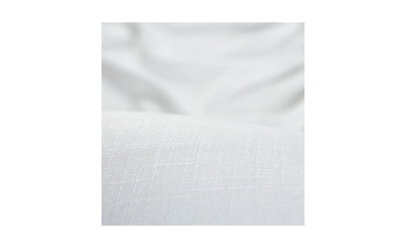 Chanasya Premium 2-Panel Soft Textured Semi Sheer Grommet Curtains for Window Living Room Bedroom Kitchen Office