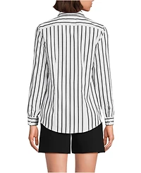 Lands' End Women's Petite No Iron Button Front Shirt
