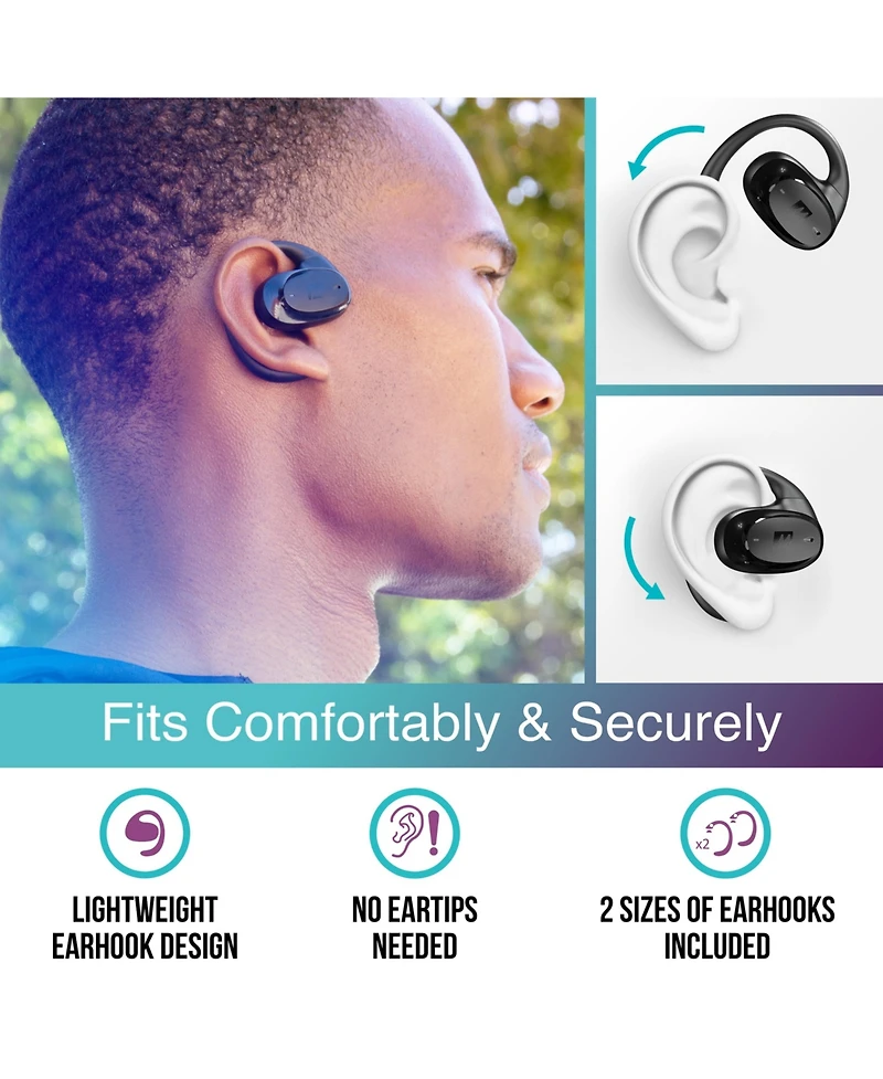 Mee audio AirHooks Pro Open Ear True Wireless Sports Headphones