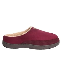 Weatherproof Vintage Men's Microsuede Corduroy Clog with Faux Shearling Lining and Indoor-Outdoor Sole Shoe