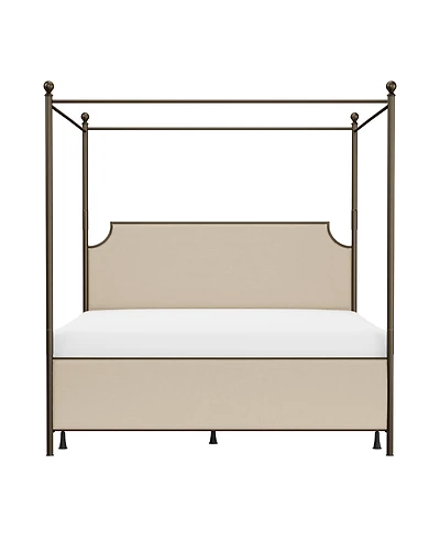 Hillsdale 52" Metal McArthur King Canopy Bed