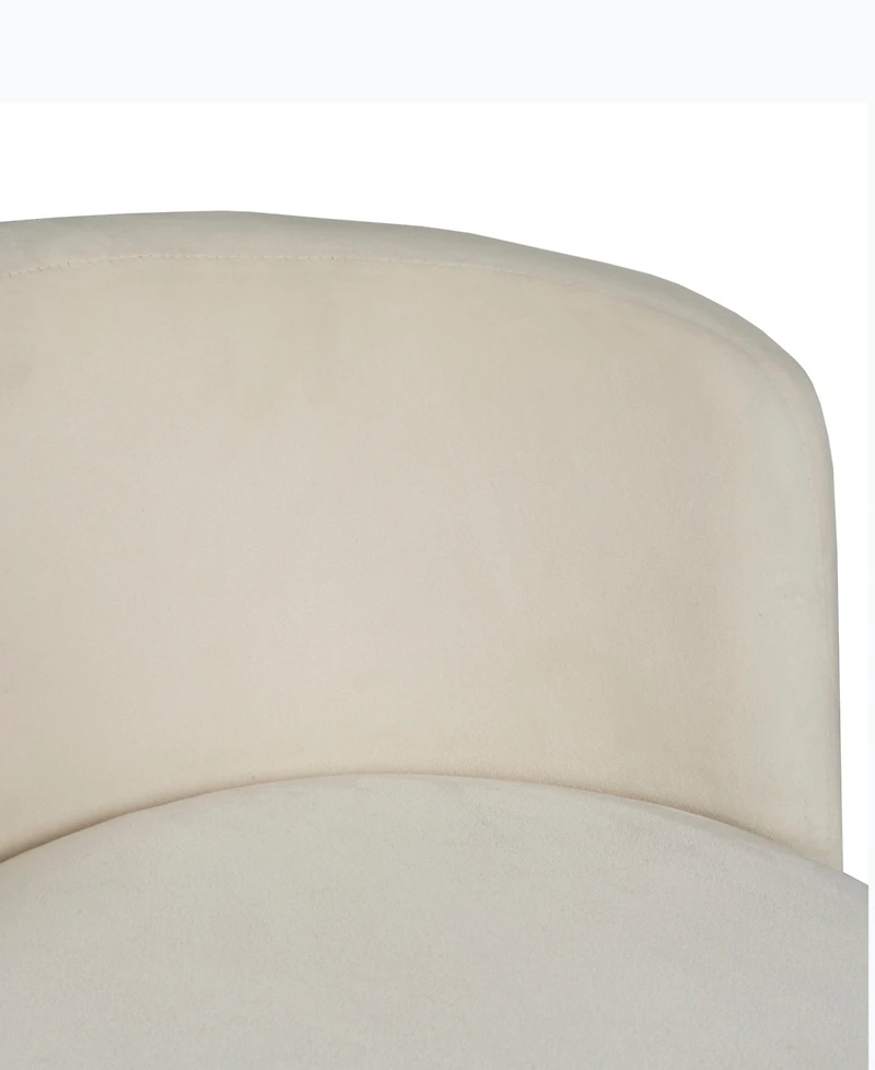 Hillsdale 25" Metal Marisol Vanity Stool