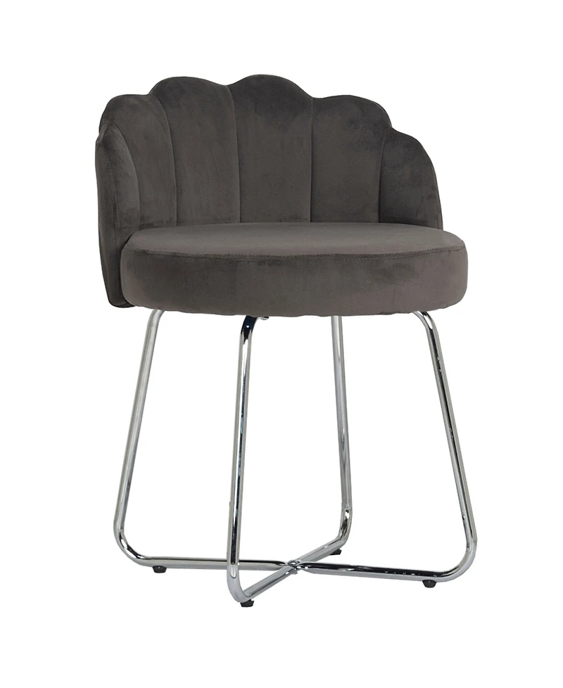 Hillsdale 25.25" Metal Catalina Vanity Stool