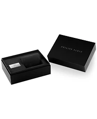 Philipp Plein Men's Hexagon Phantom Black Silicone Strap Watch 44x56mm