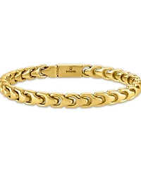 Bulova Gold-Tone Stainless Steel Link Bracelet