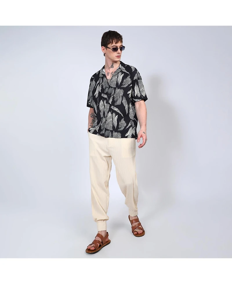 Men's Tie-Dye Honeycomb Shirt